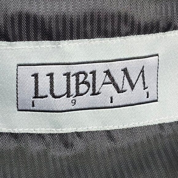 Lubiam Loro Piana Black Two Button Tuxedo Jacket, Men's 44L - Picture 7 of 12